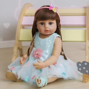 عروسک دختر 55 سانتی مدل Little Baby Girl Doll ZY605719_اسباب بازی